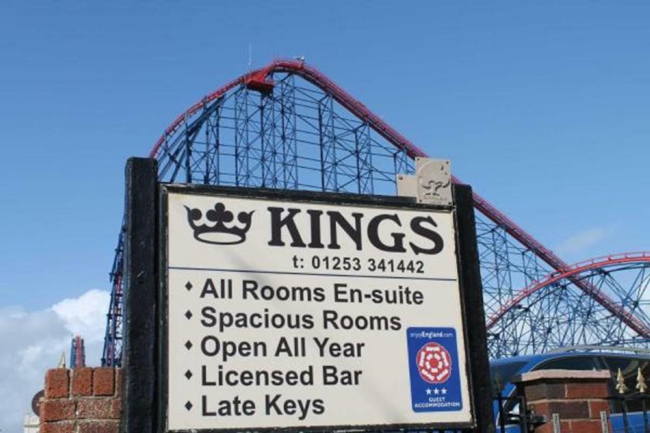Kings Boutique Hotel Blackpool Bagian luar foto